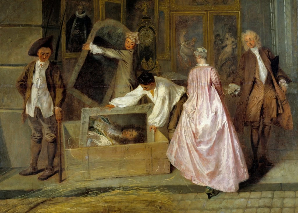 Preparaione del pacchetto - Schloss Charlottenburg, Berlino